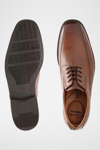 Derbies em couro Tildem - Camel