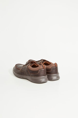 Derbies em couro Donaway - Castanho