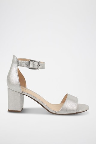 Sandálias de salto Deva - Prateado