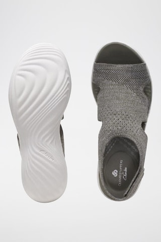 Sandálias com cunha Marin - Caqui