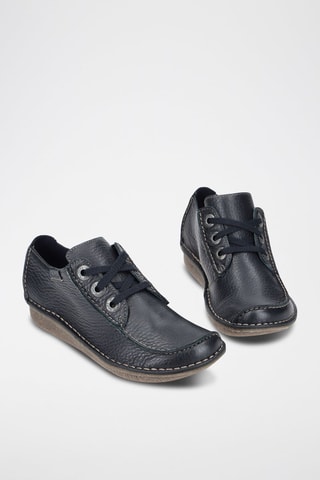 Mocassins em couro Funny Dream - Azul-marinho