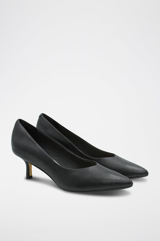 Sapatos de salto em couro Violet 55 - Preto