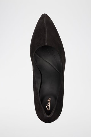 Sapatos de salto em nobuck Laina85 Court - Preto