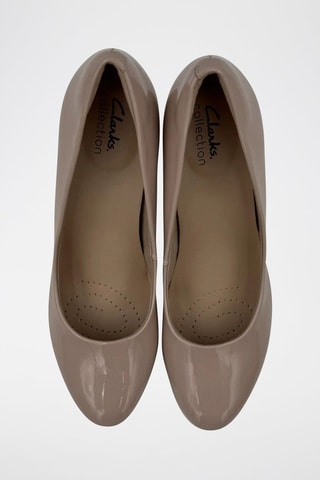 Sapatos de salto envernizado Ambyr - Nude