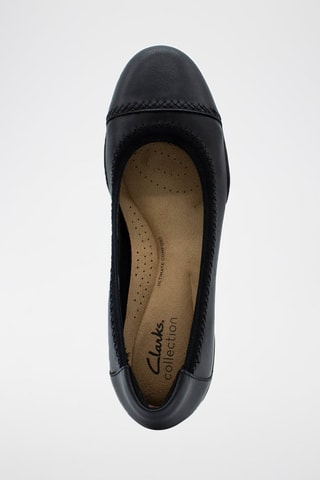 Sabrinas em couro Sara Bay - Preto