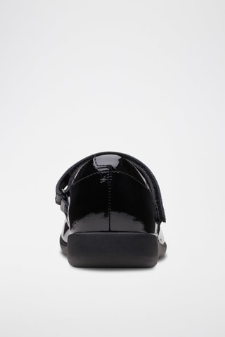 Babies em couro envernizado Etch Mist O - Preto