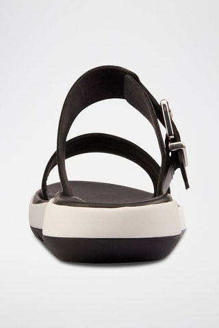 Mules de couro Jemsa - Preto