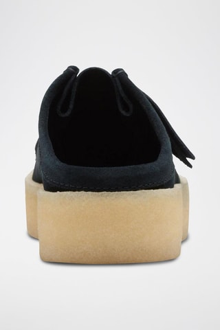 Mules em nobuck Wallabee Cup Lo - Preto