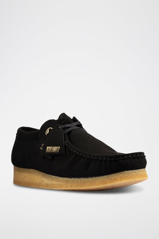 Boots Wallabee em nobuck - Preto