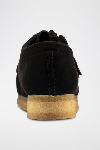 Boots Wallabee em nobuck - Preto
