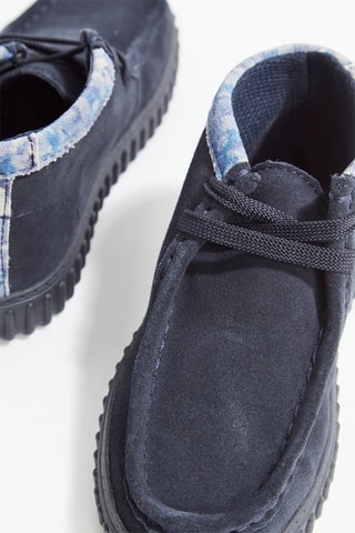 Boots de couro - Azul