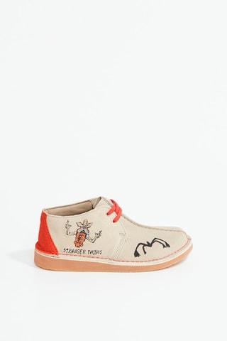 Boots em nobuck Stranger Things - Bege