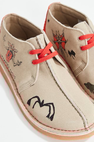 Boots em nobuck Stranger Things - Bege