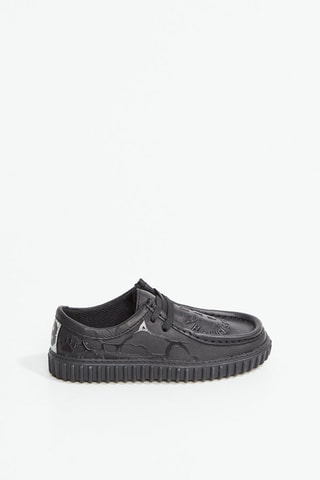 Boots em couro Stranger Things - Preto