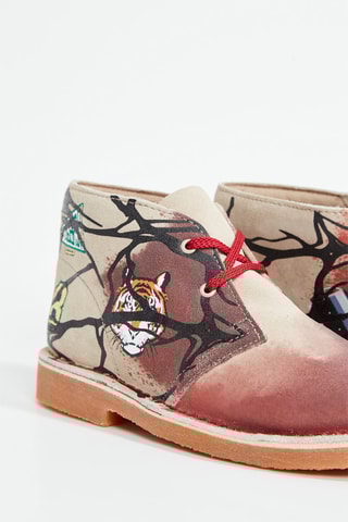 Boots em nobuck Stranger Things - Bege