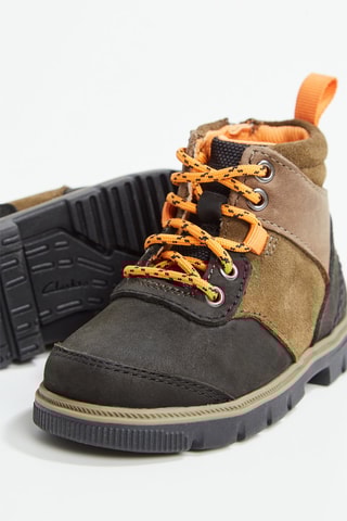 Boots de couro - Caqui