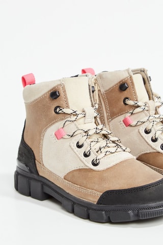 Botins em couro - Cru