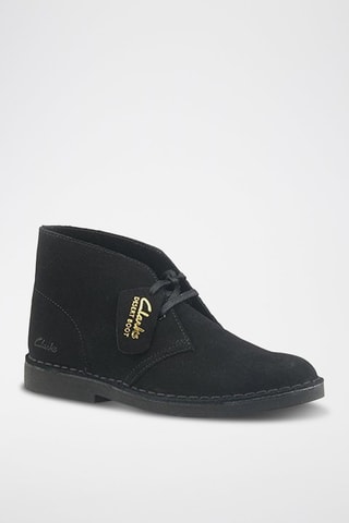 Botins de nobuck Desert - Preto