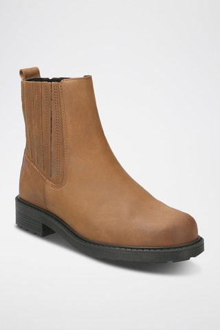 Botins Chelsea de couro Orinoco 2 - Castanho