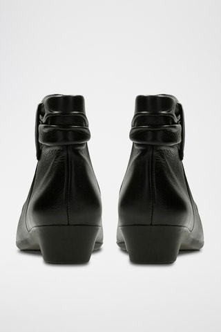 Botins em couro Matron Ella - Preto