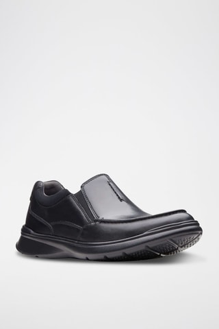 Slip-on em couro Cotrell Free - Preto