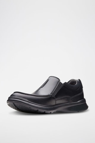 Slip-on em couro Cotrell Free - Preto