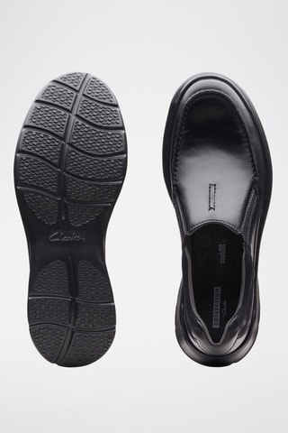 Slip-on em couro Cotrell Free - Preto