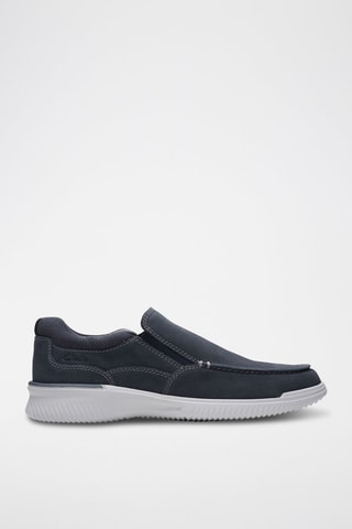 Slip-on em nobuck Donaway - Azul-marinho