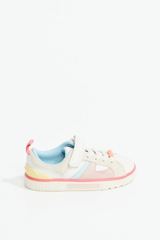 Sapatilhas em couro - Branco