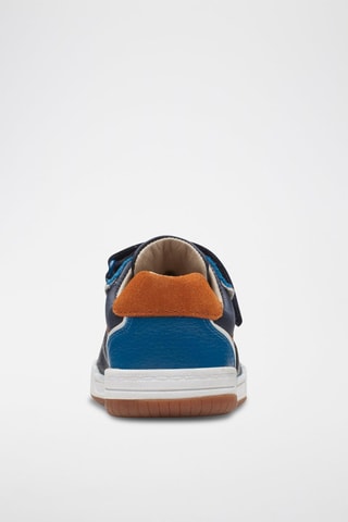 Sapatilhas em couro Fawn Craft - Azul