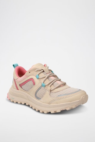 Sapatilhas em couro ATLTrekVibe - Bege