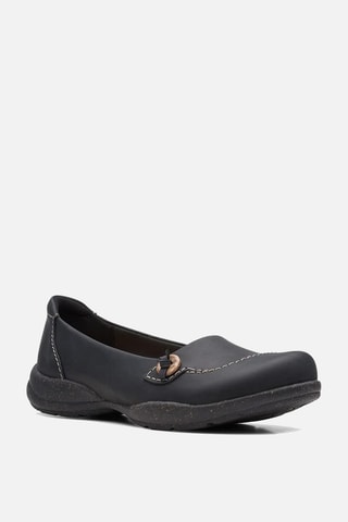 Mocassins em couro Roseville Sky - Preto