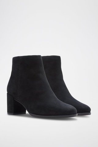 Botins de nobuck Freva55 - Preto