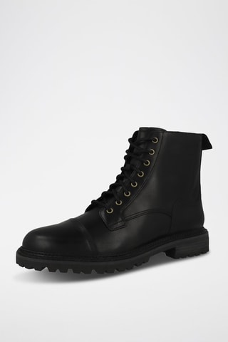 Boots de couro Clarkridge - Preto