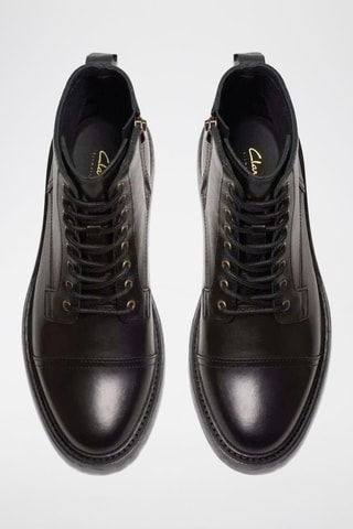 Boots de couro Clarkridge - Preto