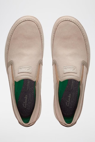 Slip-on em nobuck Hodson - Bege-claro