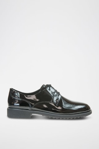 Derbies de couro Griffin - Preto