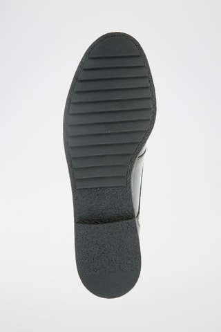 Derbies de couro Griffin - Preto