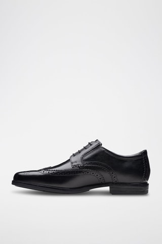 Derbies de couro Howard - Preto