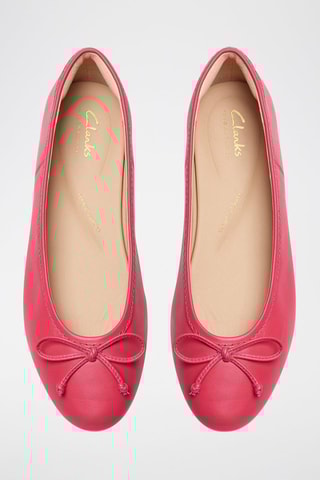 Sabrinas de couro Fawna - Fúcsia