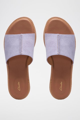 Mules de nobuck Karsea - Malva
