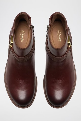 Botins de couro Neva - Castanho