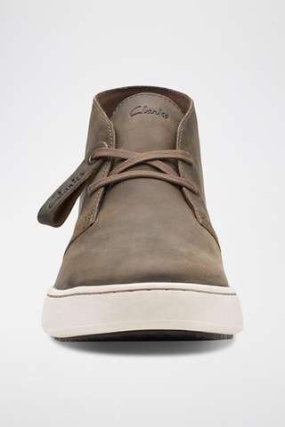 Boots en cuir CourtLite - Vert olive