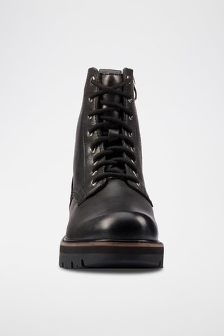 Botins em couro Orianna - Preto