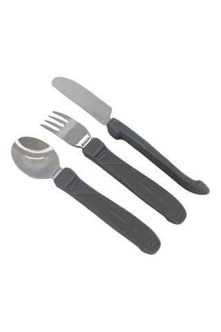 Cubiertos sin BPA, BPS y BPF de acero inoxidable - Desde 12 meses