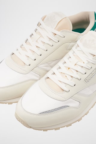 Sneakers in pelle Classic Wet Nylon - Bianco