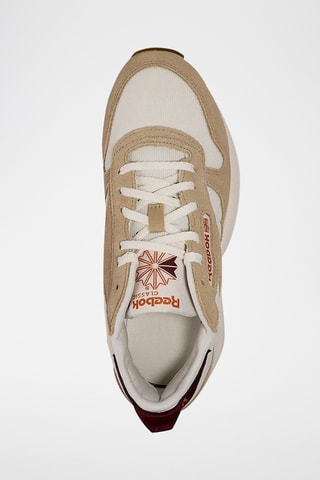 Sneakers platform in pelle scamosciata Classic - Marrone