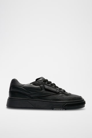 Sneakers in pelle Club LTD Vintage R - Nero