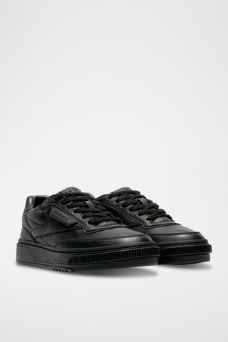 Sneakers in pelle Club LTD Vintage R - Nero
