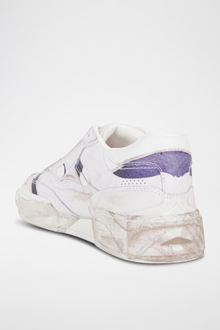 Sneakers in pelle Club C Ltd Vintage R - Bianco